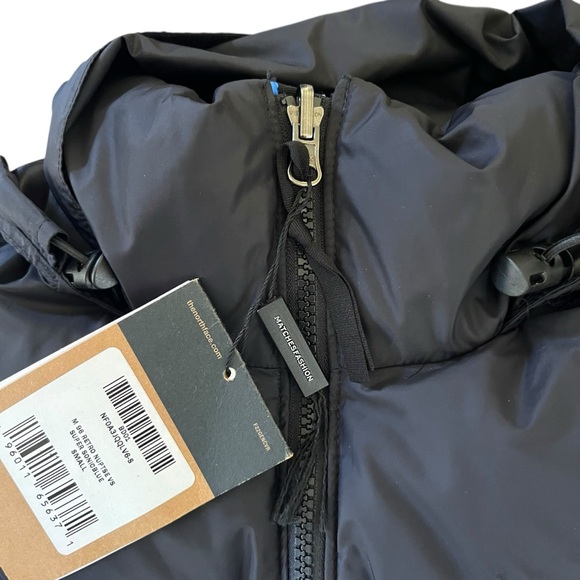 The North Face Men’s 1996 Retro Nuptse 700 Down Vest Super Sonic Blue NWT Small - Picture 13 of 13